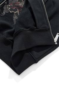 Sweat-shirts d'hiver brodés 100 % coton, nouvelle mode, haute qualité, prix OEM abordable, super qualité, logo/couleurs personnalisables, tendance, légers - Product Image 5