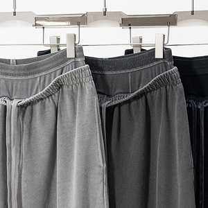 ผู้ผลิตกางเกงลำลองเอวคู่แบบกำหนดเอง กางเกงวอร์มทรงหลวมสไตล์จ็องเกอร์สำหรับผู้หญิง - Product Image 3