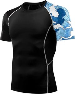 เสื้อแรชการ์ดแขนสั้นสำหรับออกกำลังกาย - Product Image 4