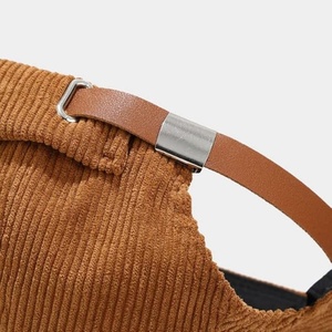 Gorra Docker de Pana Barata al por Mayor en Stock, sin Visera, Estilo Béisbol para Hombre, Moda Primavera Otoño, Hecha en Bangladés - Product Image 5