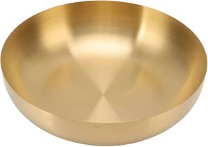 ชามตกแต่งโต๊ะอาหารสไตล์โมเดิร์น ชามผลไม้โลหะสแตนเลส พร้อมลายใบไม้ดีไซน์เก๋ ชามใส่ช็อคโกแลต - Product Image 2