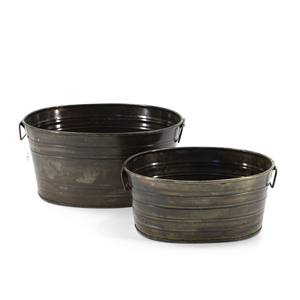 แจกันดอกไม้โลหะสีน้ำตาล ให้ความรู้สึกหรูหรา ออกแบบมาเพื่อเปลี่ยนพื้นที่ธรรมดาให้กลายเป็นจุดเด่นที่น่าประทับใจ - Product Image 5