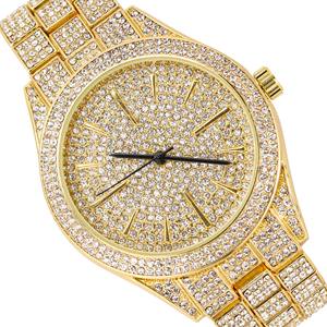 Montre pour hommes analogique formelle mince mouvement à quartz, montre non étanche pour les professionnels de l'entreprise - Product Image 3