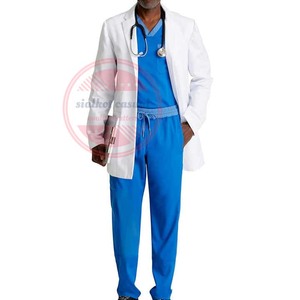 Blouse pour médecins Blouse de laboratoire médical respirante à manches longues - Product Image 6