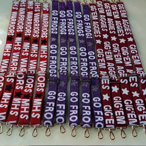 Dernier design GO FROGS, bandoulière de sac à main en perles, broderie personnalisée, artisanat, crochets détachables, point de croix par glowin fashion - Product Image 4