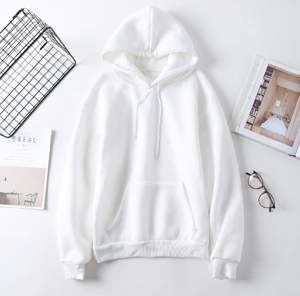 Sudaderas con Capucha para Hombre de Alta Calidad, Logotipo Personalizado, Color Sólido, Transpirables, de Poliéster, Algodón y Felpa, para Otoño, Venta al Por Mayor - Product Image 1