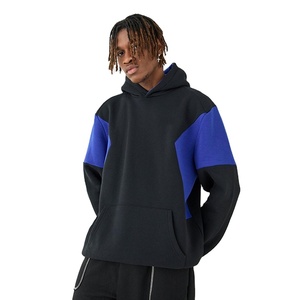 Pull à capuche taille XL pour hommes 100% coton couleur personnalisée de haute qualité respirant écologique panneau lourd conception - Product Image 1