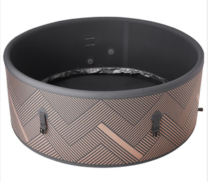 Vente flash : Bain à remous moderne pour 5 adultes, spa extérieur portable en acrylique avec gros jets de massage pour une immersion relaxante, vente flash - Product Image 2