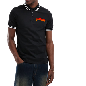 Camiseta Polo de Tenis Ligera, 100% Poliéster, Uniforme Deportivo Transpirable, Camiseta Polo de Tenis Unisex de Secado Rápido, Servicio OEM ODM - Product Image 4