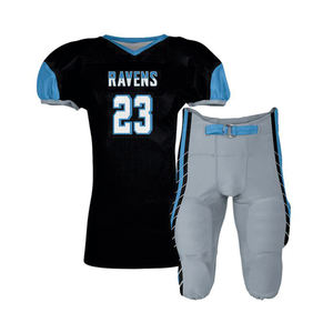 <b>Cheap</b> Unisex American <b>Football</b> Jersey Sports Uniform Set Plain Pattern <b>Football</b> Jerseys - Product Image 5