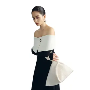 Attractive MABS TOPS 100% Polyester Recyle Ladies Clothes Design Women Tops And Blouses With White Ant Buttons Good Price