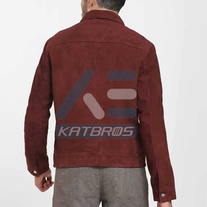 Veste en cuir suédé pour homme, veste d'hiver haut de gamme avec une sensation douce et chaude et un design extérieur raffiné pour un usage quotidien tendance - Product Image 2