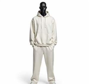 Conjuntos Deportivos de Dos Piezas Unisex al por Mayor, Personalizados, Casuales, con Capucha, para Gimnasio, Fitness, Entrenamiento, de Forro Polar Técnico, para Correr - Product Image 5