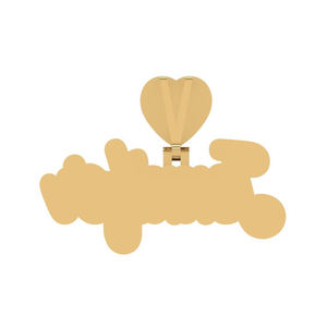 จี้เพชรมอยส์ซาไนต์คุณภาพระดับพรีเมี่ยมระยิบระยับหรูหราทอง10K VVS2ตัดสุกใสของขวัญเครื่องประดับที่สวยงามสำหรับผู้หญิง - Product Image 2