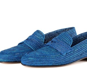 Sandales en raphia pour femme en raphia confortable fait à la main, idée cadeau - Product Image 1