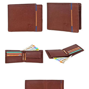 Portefeuille long en satin de haute qualité pour hommes, avec fermeture à glissière et décoration florale, fentes pour cartes et porte-monnaie de qualité supérieure, vente en gros - Product Image 1