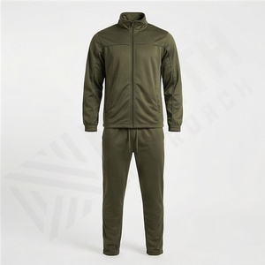Survêtement zippé pour homme élégant et confortable, parfait pour les activités décontractées, les activités sportives, tissu de haute qualité, tenue de sport, jogging - Product Image 1