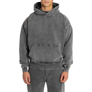 Sweat à capuche éponge personnalisé qualité supérieure 2026 haut éponge français personnalisé conception dernière qualité unisexe - Product Image 6