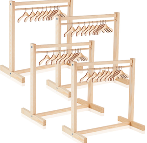 Porte-vêtements robustes FSC 100% Balau - Product Image 5