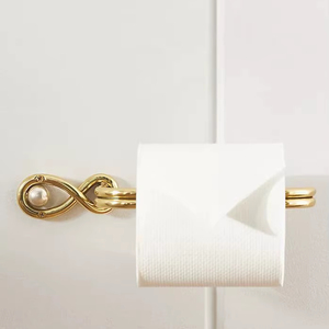 Portapañuelos Decorativo de Metal para el Hogar, Accesorios que Mejoran el Interior con Belleza Funcional - Product Image 1