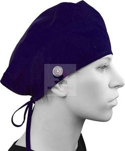 Gorro de fregado con botón Gorras quirúrgicas para hombres Mujeres Sombreros de fregado unisex médicos - Product Image 4