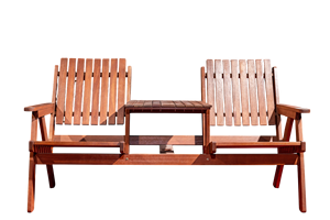 Banco de Jardín TACASA, Resistente al Agua, de Madera Maciza, Moderno y Duradero para Exteriores, Patio, Parque, Hotel, Villa, Terraza y Granja - Product Image 5