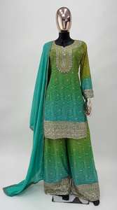 Luxury Designer Bollywood Style <b>Lehenga</b> Choli Salwar Kameez for <b>Women</b> for Wedding Parties and Winter Outdoor Wear from India - Product Image 5