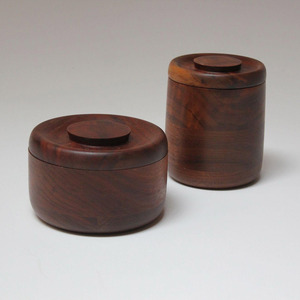 Frascos de madera hechos a mano con tapa, los más vendidos al por mayor, bote de madera, contenedor de almacenamiento, tarro - Product Image 3