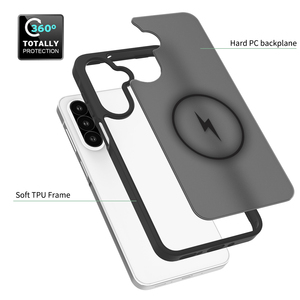 เคสกระเป๋าโทรศัพท์มือถือกันกระแทกเคลือบผิวสีสันสดใสสำหรับ Samsung A26ชาร์จไฟได้ด้วยแม่เหล็ก - Product Image 5