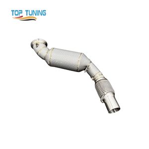 Sistema de Escape de Acero Inoxidable 304 con Downpipe de Alto Flujo para <span class=keywords><strong>BMW</strong></span> F20 F21 <span class=keywords><strong>114i</strong></span> 116i 118i F30 F31, para Modelos con Motor Turbo N13 de 1.6L - Product Image 3