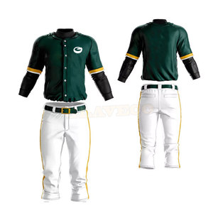 High Manufacturer's Latest Design <b>Baseball</b> Uniform Breathable Sportswear <b>Sets</b> in Plus Size New Arrival Practice Wear - Product Image 1