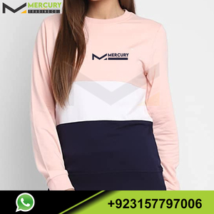 Conjunto Deportivo de 2 Piezas para Mujer, Sudadera de Manga Larga con Cuello Redondo y Bloques de Color - Product Image 5