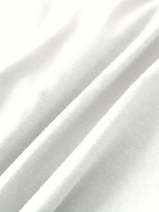 Của phụ nữ cổ điển phong cách rắn màu áo phông giản dị Ngắn Tay Áo Crew Neck Tees Mùa Xuân/Mùa Hè/Mùa Thu vải co giãn thoải mái phù hợp với Tee - Product Image 4