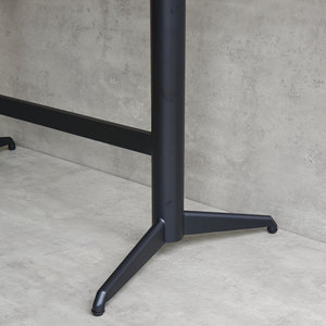 โต๊ะบาร์สไตล์อินดัสเทรียล ขาเหล็กคู่ ขนาด 120x60 ซม. เคลือบสีฝุ่น CHBCF029 - Product Image 4