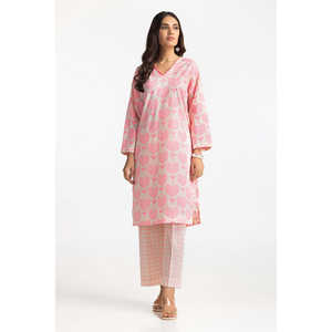 Conjunto de Vestidos Casuales IUSTTS-303: Camisa Estampada Jacquard y Pantalón Estampado con Laca - Product Image 3