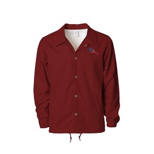 Coaches <b>Jacket</b> by Running <b>Man</b> Water Wind Resistant <b>Soft</b> <b>Shell</b> Coated Outdoor Clothing XL Size Thin Polyester Filled Waterproof - Product Image 1