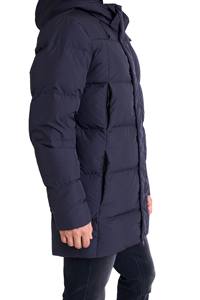 Blouson aviateur élégant grande taille pour hommes coupe-vent tendance avec coupe-vent à bulles - Product Image 3
