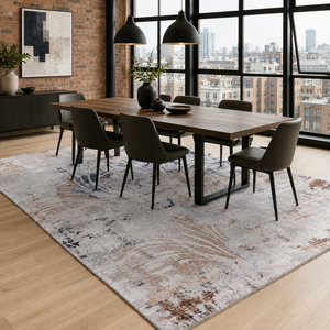 <b>Rug</b> Weavers RW7014 Vector Denim Modern Washable <b>Rug</b> Dropshipping Wholesale Washable Chenille 10 Sizes - Product Image 3
