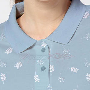 Camiseta Polo de moda para mujer con colores vibrantes y diseño de Cuello clásico Polo de secado rápido para mujer - Product Image 6