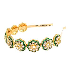 Diadema Kundan Sheesh Phool Favores DE BODA Mehendi Sangeet Regalo de dama de honor Kitty Party Regalos de mujer para invitados - Product Image 2