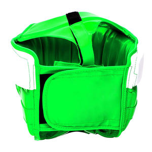 Protector de Cabeza de Cuero Vacuno Personalizado de Primera Calidad, Casco Protector Facial para Entrenamiento y Combate de MMA, Kickboxing, Karate, Taekwondo - Product Image 2