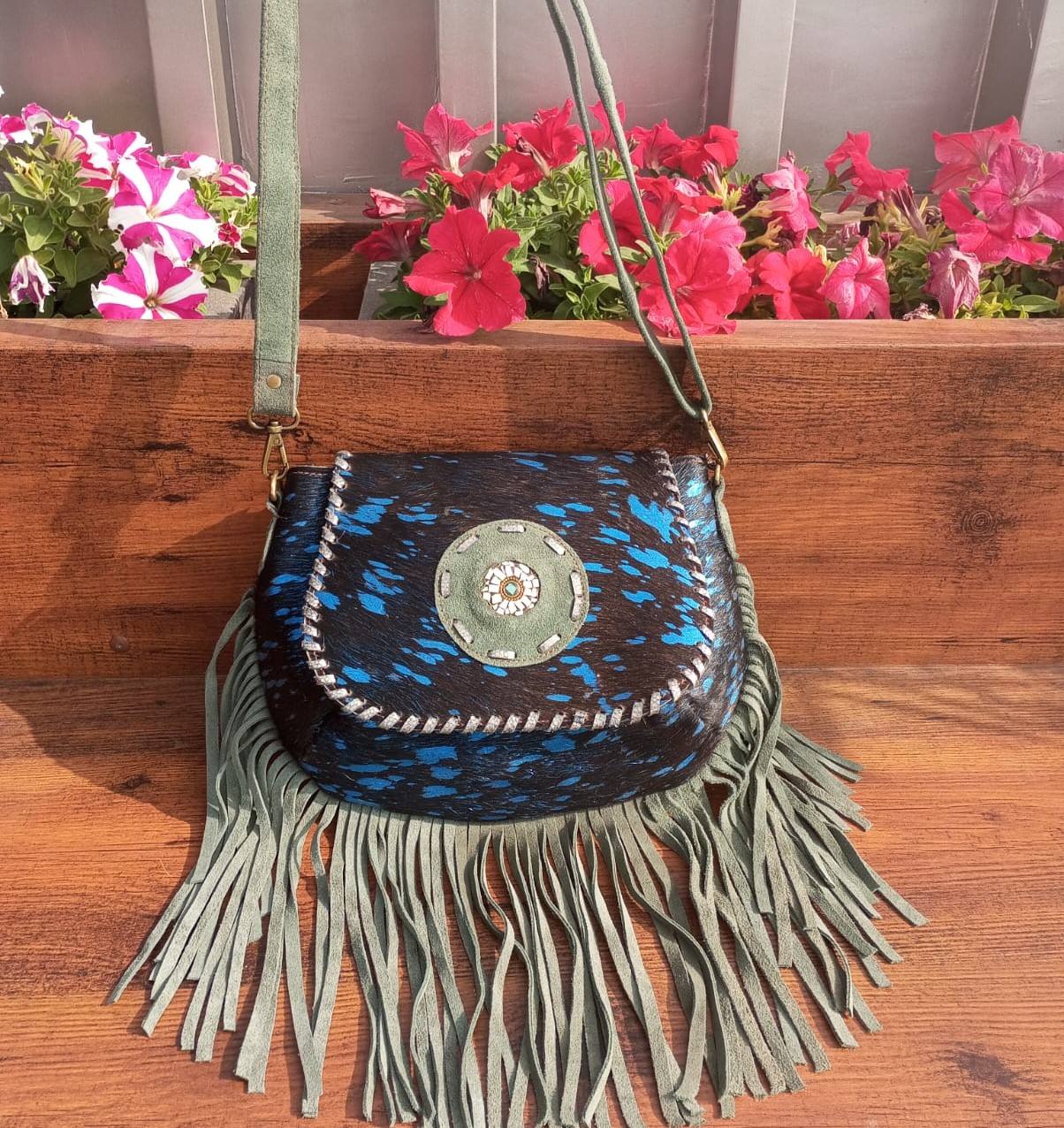 Black With Blue Metallic