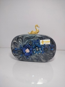 Hợp Thời Trang & Thiết Kế Sang Trọng Bán Buôn Thương Hiệu Mới Nhựa Phụ Nữ Ly Hợp Túi Buổi Tối Không Gian Lớn Nhựa Tỏa Sáng Cung Cấp Cho Tìm Kiếm Hoàng Gia Phong Cách - Product Image 6