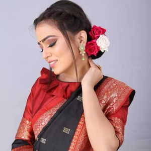 ผ้าแจ็คการ์ดหนาผ้าแจ็คการ์ดเส้นใยวิสคอสสีม่วงฟ้าทองเส้นไหมสำหรับฤดูร้อนฤดูหนาว - Product Image 1