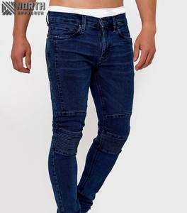 Pantalones vaqueros elásticos de corte clásico para hombre, vaqueros de primavera ligeros de secado rápido de alta calidad, cómodos, duraderos y elegantes disponibles - Product Image 1