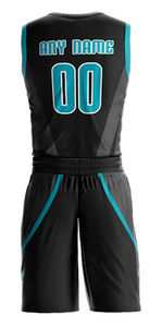 Maillot de basket-ball personnalisé à sublimation, unisexe, sans manches, séchage rapide, 100% polyester, imprimé, respirant, antibactérien, vente chaude - Product Image 3