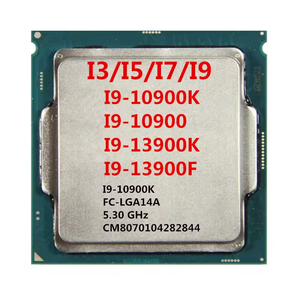 Prix usine CPU Core i9 10900F 10900X 12900F 13900K 14900KF Six Core pour pc Gaming Desktop - Product Image 1