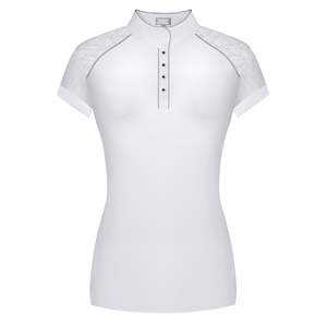 Camiseta Térmica Ecuestre de Spandex para Competencias Ecuestres con Cierre, Cuello Elegante, Fácil Ventilación, Cómoda, Multifuncional, Ajuste para Entrenamiento - Product Image 1