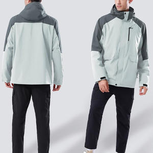 Chaqueta de esquí personalizada OEM para prendas de vestir exteriores impermeables de invierno con tela transpirable y opciones de impresión de logotipo de etiqueta privada - Product Image 5