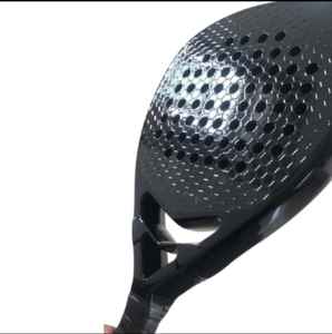 Raqueta de paleta de carbono de 12k y 18K, raqueta de tenis de Pádel de carbono, raquetas de paleta de tenis de playa, forma redonda, forma de gota de lágrima, forma de diamante - Product Image 1